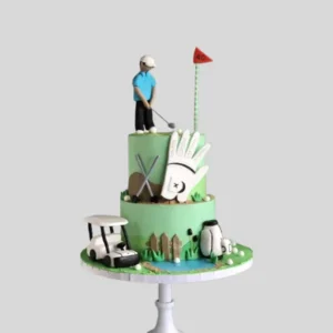 Hole-in-One Father’s Day Cake