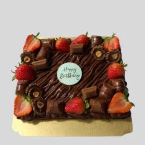8x12 Strawberry Chocolate Cake